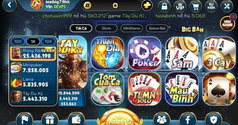 big79 - Thiên đường game bài đổi thưởng cực hút dành cho game thủ