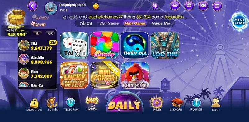 Nạp tiền cổng game có nhiều cách khác nhau